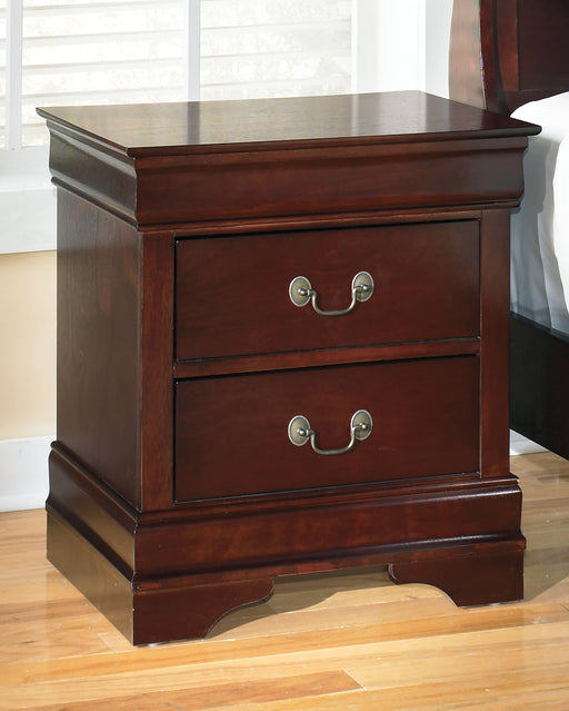 Alisdair - Dark Brown - Two Drawer Night Stand Cleveland Home Outlet (OH) - Furniture Store in Middleburg Heights Serving Cleveland, Strongsville, and Online
