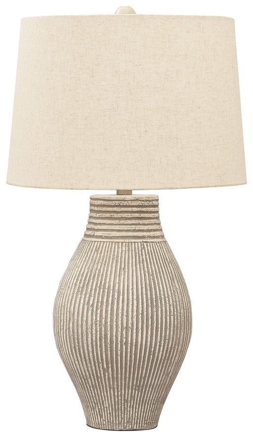 Layal - Black - Paper Table Lamp Cleveland Home Outlet (OH) - Furniture Store in Middleburg Heights Serving Cleveland, Strongsville, and Online