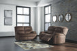 Bolzano - Coffee - 2 Pc. - Reclining Sofa, Loveseat Cleveland Home Outlet (OH) - Furniture Store in Middleburg Heights Serving Cleveland, Strongsville, and Online