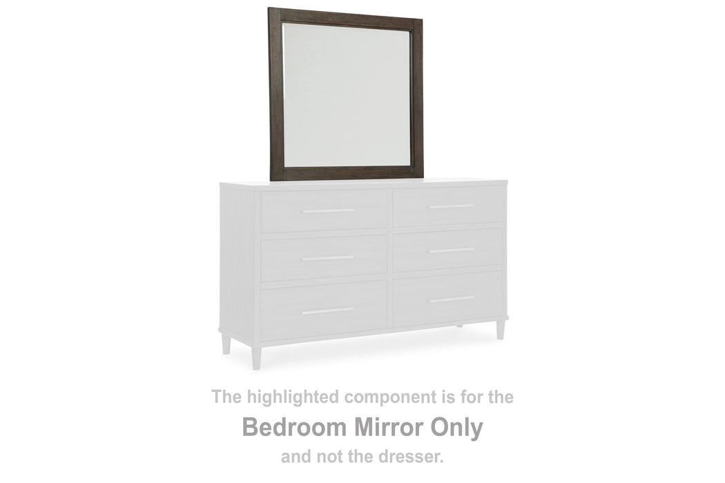 Wittland - Brown - Bedroom Mirror Cleveland Home Outlet (OH) - Furniture Store in Middleburg Heights Serving Cleveland, Strongsville, and Online