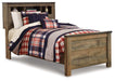 Trinell - Brown - Twin Bookcase Bed Cleveland Home Outlet (OH) - Furniture Store in Middleburg Heights Serving Cleveland, Strongsville, and Online