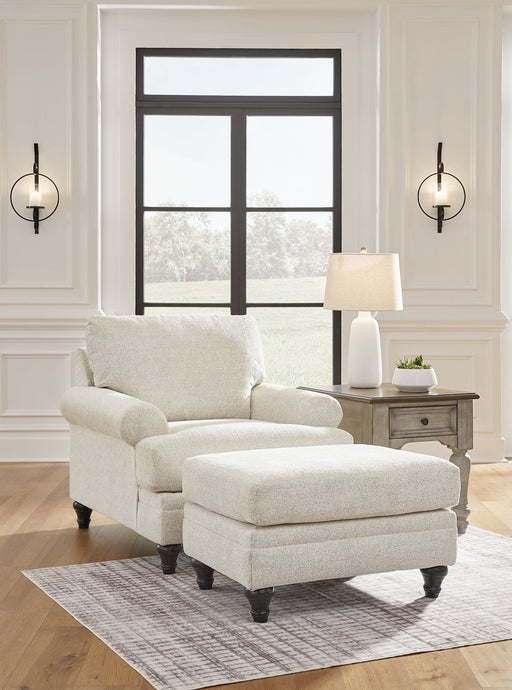 Valerani - Sandstone - Chair, Ottoman Cleveland Home Outlet (OH) - Furniture Store in Middleburg Heights Serving Cleveland, Strongsville, and Online