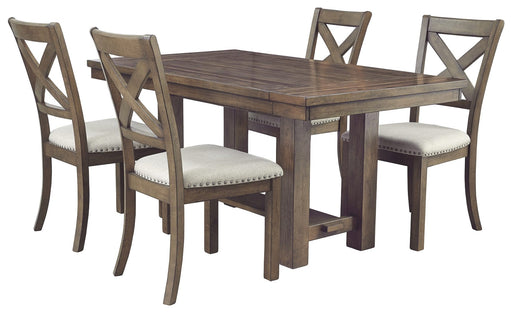 Moriville - Grayish Brown - Rect Dining Room Ext Table Cleveland Home Outlet (OH) - Furniture Store in Middleburg Heights Serving Cleveland, Strongsville, and Online