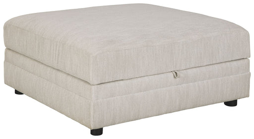 Neira - Fog - Ottoman With Storage Cleveland Home Outlet (OH) - Furniture Store in Middleburg Heights Serving Cleveland, Strongsville, and Online