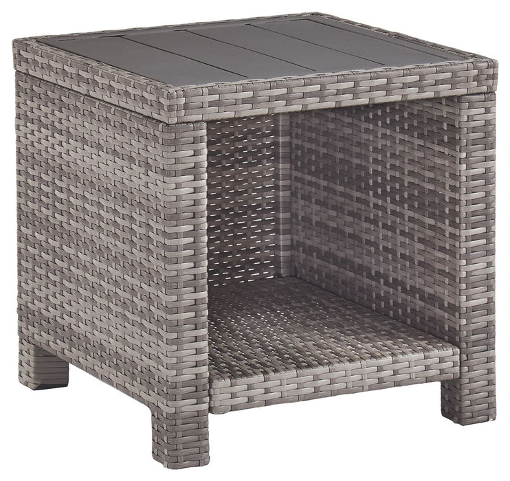 Salem - Gray - Square End Table Cleveland Home Outlet (OH) - Furniture Store in Middleburg Heights Serving Cleveland, Strongsville, and Online