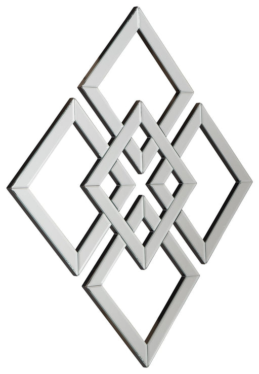 Quinnley - Metallic - Accent Mirror Cleveland Home Outlet (OH) - Furniture Store in Middleburg Heights Serving Cleveland, Strongsville, and Online