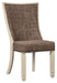 Bolanburg - White / Brown / Beige - Dining UPH Side Chair Cleveland Home Outlet (OH) - Furniture Store in Middleburg Heights Serving Cleveland, Strongsville, and Online