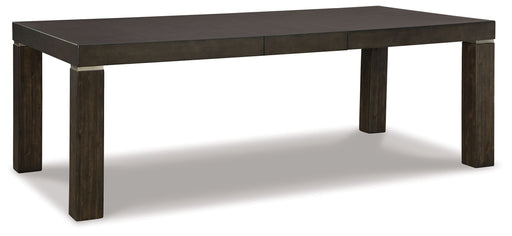 Hyndell - Dark Brown - Rect Dining Room Ext Table Cleveland Home Outlet (OH) - Furniture Store in Middleburg Heights Serving Cleveland, Strongsville, and Online