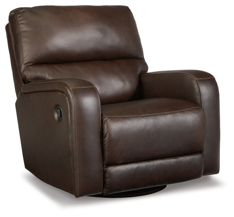 Emberla - Coffee - Swivel Glider Recliner Cleveland Home Outlet (OH) - Furniture Store in Middleburg Heights Serving Cleveland, Strongsville, and Online