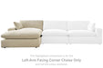 Elyza - Linen - Laf Corner Chaise Cleveland Home Outlet (OH) - Furniture Store in Middleburg Heights Serving Cleveland, Strongsville, and Online