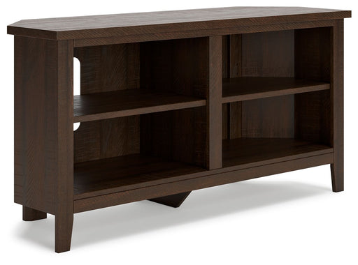 Camiburg - Corner TV Stand Cleveland Home Outlet (OH) - Furniture Store in Middleburg Heights Serving Cleveland, Strongsville, and Online