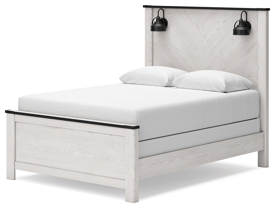 Schoenberg - Panel Bed Cleveland Home Outlet (OH) - Furniture Store in Middleburg Heights Serving Cleveland, Strongsville, and Online