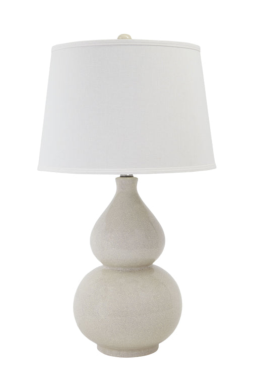 Saffi - Cream - Ceramic Table Lamp Cleveland Home Outlet (OH) - Furniture Store in Middleburg Heights Serving Cleveland, Strongsville, and Online