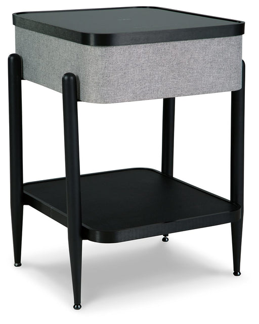 Jorvalee - Gray / Black - Accent Table Cleveland Home Outlet (OH) - Furniture Store in Middleburg Heights Serving Cleveland, Strongsville, and Online