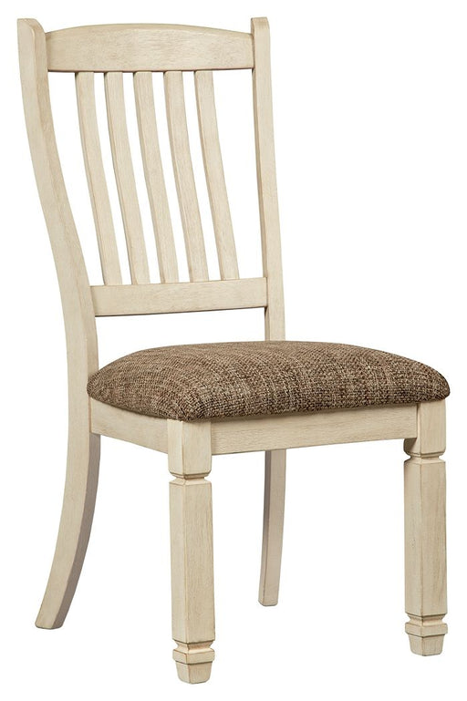 Bolanburg - Brown / Beige / White - Dining UPH Side Chair Cleveland Home Outlet (OH) - Furniture Store in Middleburg Heights Serving Cleveland, Strongsville, and Online