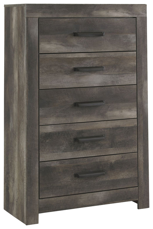 Wynnlow - Gray - Five Drawer Chest Cleveland Home Outlet (OH) - Furniture Store in Middleburg Heights Serving Cleveland, Strongsville, and Online