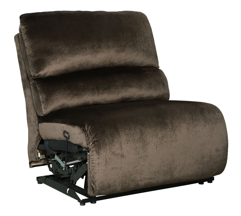 Clonmel - Chocolate - Armless Recliner Cleveland Home Outlet (OH) - Furniture Store in Middleburg Heights Serving Cleveland, Strongsville, and Online