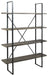 Gilesgrove - Black / Gray - Bookcase Cleveland Home Outlet (OH) - Furniture Store in Middleburg Heights Serving Cleveland, Strongsville, and Online