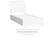 Robbinsdale - Antique White - Twin/Full Bed Rails Cleveland Home Outlet (OH) - Furniture Store in Middleburg Heights Serving Cleveland, Strongsville, and Online