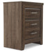 Juararo - Dark Brown - Two Drawer Night Stand Cleveland Home Outlet (OH) - Furniture Store in Middleburg Heights Serving Cleveland, Strongsville, and Online