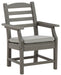 Visola - Gray - Arm Chair With Cushion Cleveland Home Outlet (OH) - Furniture Store in Middleburg Heights Serving Cleveland, Strongsville, and Online