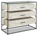Crewridge - Black / Cream - Accent Cabinet Cleveland Home Outlet (OH) - Furniture Store in Middleburg Heights Serving Cleveland, Strongsville, and Online
