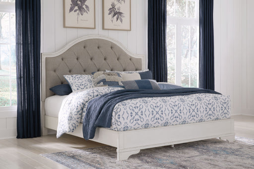 Brollyn - Upholstered Panel Bed Cleveland Home Outlet (OH) - Furniture Store in Middleburg Heights Serving Cleveland, Strongsville, and Online