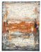 Carmely - Gray / White/orange - Wall Art Cleveland Home Outlet (OH) - Furniture Store in Middleburg Heights Serving Cleveland, Strongsville, and Online