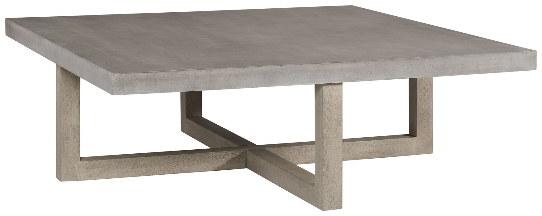 Lockthorne - Gray - Square Cocktail Table Cleveland Home Outlet (OH) - Furniture Store in Middleburg Heights Serving Cleveland, Strongsville, and Online