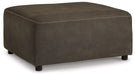 Allena - Gunmetal - Oversized Accent Ottoman Cleveland Home Outlet (OH) - Furniture Store in Middleburg Heights Serving Cleveland, Strongsville, and Online