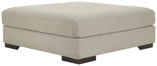 Lyndeboro - Wicker - Oversized Accent Ottoman Cleveland Home Outlet (OH) - Furniture Store in Middleburg Heights Serving Cleveland, Strongsville, and Online