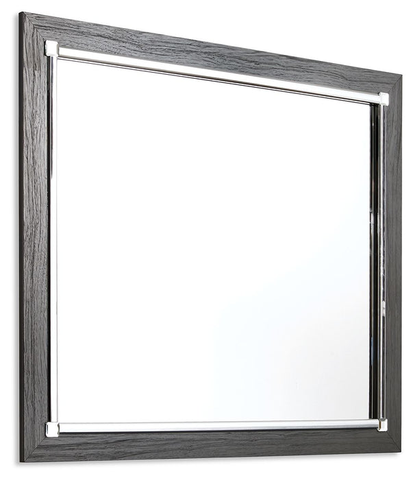Lodanna - Gray - Bedroom Mirror Cleveland Home Outlet (OH) - Furniture Store in Middleburg Heights Serving Cleveland, Strongsville, and Online