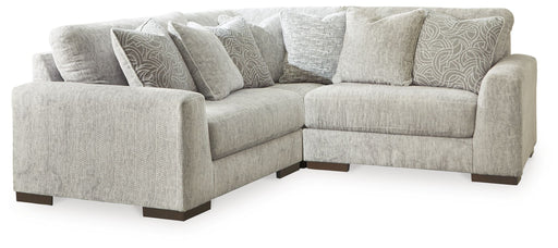 Regent Park - Pewter - 3-Piece Sectional Cleveland Home Outlet (OH) - Furniture Store in Middleburg Heights Serving Cleveland, Strongsville, and Online