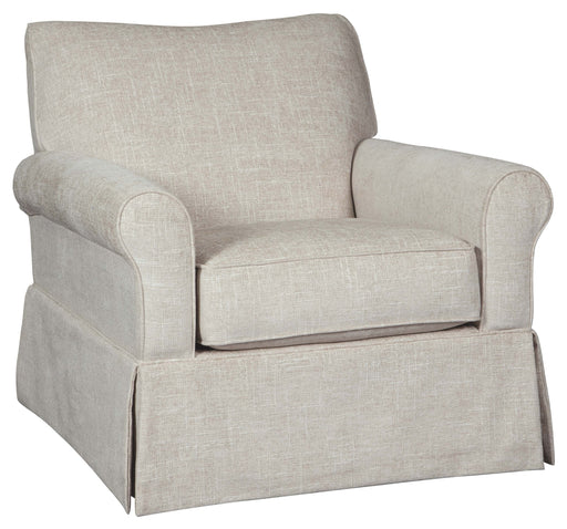 Searcy - Quartz - Swivel Glider Accent Chair Cleveland Home Outlet (OH) - Furniture Store in Middleburg Heights Serving Cleveland, Strongsville, and Online