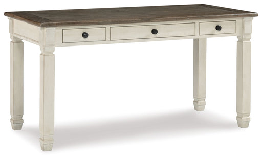 Bolanburg - White / Brown / Beige - Home Office Desk Cleveland Home Outlet (OH) - Furniture Store in Middleburg Heights Serving Cleveland, Strongsville, and Online