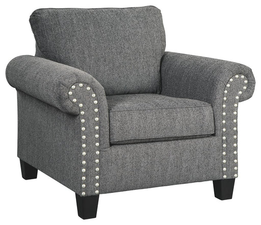 Agleno - Charcoal - Chair Cleveland Home Outlet (OH) - Furniture Store in Middleburg Heights Serving Cleveland, Strongsville, and Online