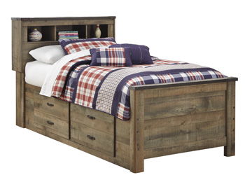 Trinell - Brown - Under Bed Storage W/Side Rail Cleveland Home Outlet (OH) - Furniture Store in Middleburg Heights Serving Cleveland, Strongsville, and Online