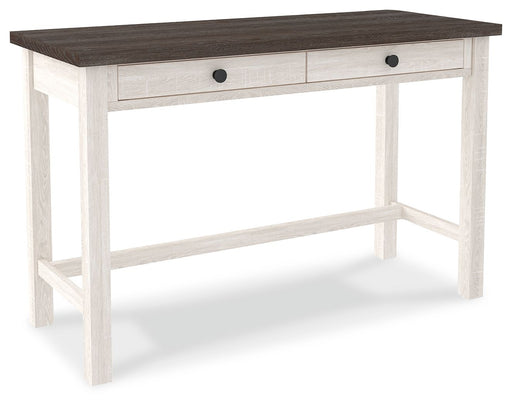 Dorrinson - White / Black / Gray - Home Office Desk - 2-drawer Cleveland Home Outlet (OH) - Furniture Store in Middleburg Heights Serving Cleveland, Strongsville, and Online
