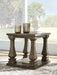 Johnelle - Gray - Rectangular End Table Cleveland Home Outlet (OH) - Furniture Store in Middleburg Heights Serving Cleveland, Strongsville, and Online