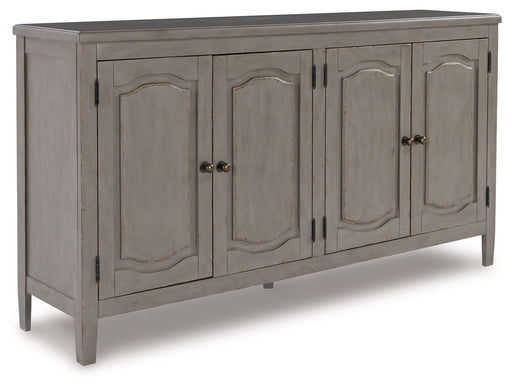 Charina - Antique Gray - Accent Cabinet Cleveland Home Outlet (OH) - Furniture Store in Middleburg Heights Serving Cleveland, Strongsville, and Online