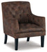 Drakelle - Mahogany - Accent Chair Cleveland Home Outlet (OH) - Furniture Store in Middleburg Heights Serving Cleveland, Strongsville, and Online