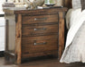 Lakeleigh - Brown - Three Drawer Night Stand Cleveland Home Outlet (OH) - Furniture Store in Middleburg Heights Serving Cleveland, Strongsville, and Online