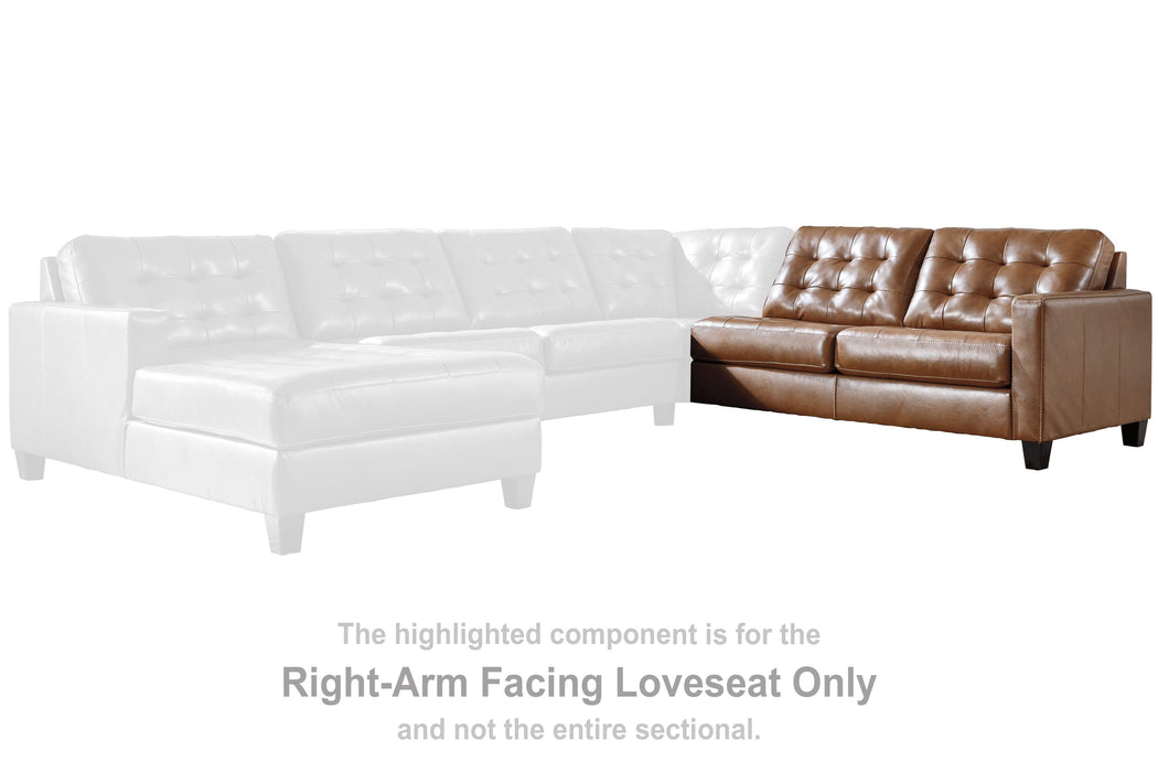 Baskove - Auburn - Raf Loveseat Cleveland Home Outlet (OH) - Furniture Store in Middleburg Heights Serving Cleveland, Strongsville, and Online