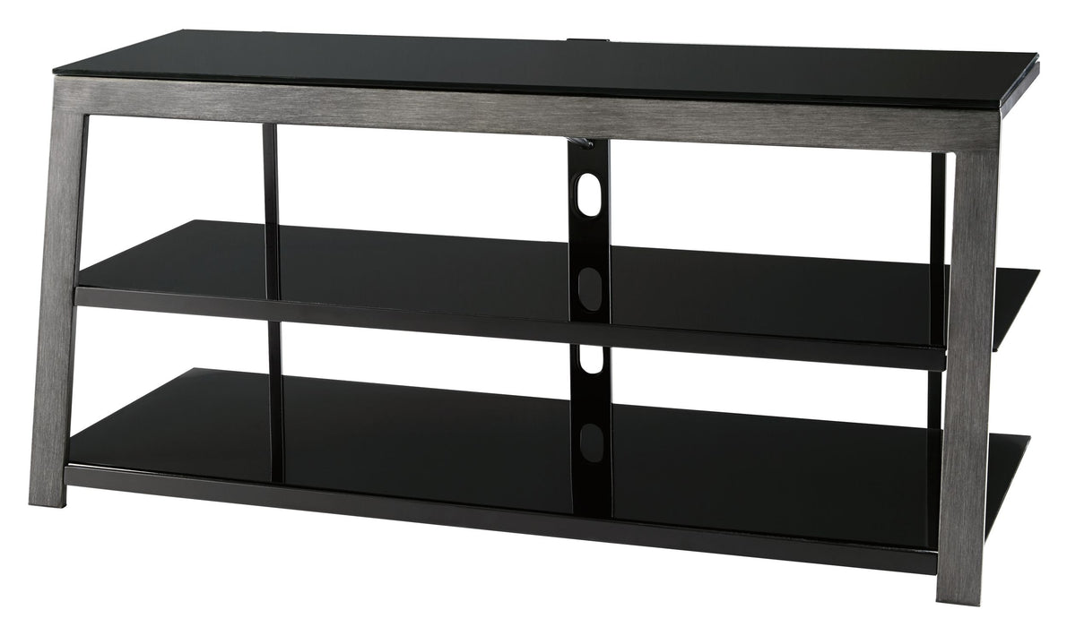 Rollynx - Black - TV Stand Cleveland Home Outlet (OH) - Furniture Store in Middleburg Heights Serving Cleveland, Strongsville, and Online