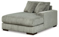 Lindyn - Fog - Raf Corner Chaise Cleveland Home Outlet (OH) - Furniture Store in Middleburg Heights Serving Cleveland, Strongsville, and Online